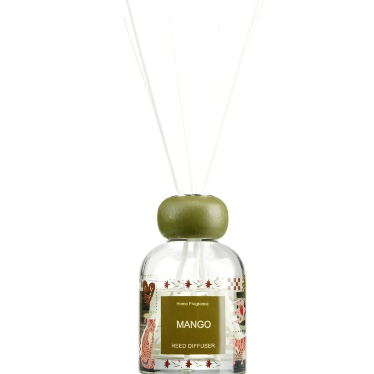 Diffuseur de parfum capillaire 100ml en verre Ø6xH10cm (3 modèles) < Gifi Sale
