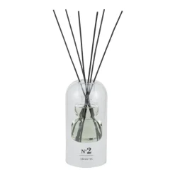 Diffuseur de parfum double paroi à bâtonnets senteur thé vert 150ml