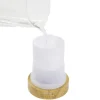 Diffuseur d'huile essentielle électrique en verre blanc avec LED Ø12xH22cm < Gifi Best