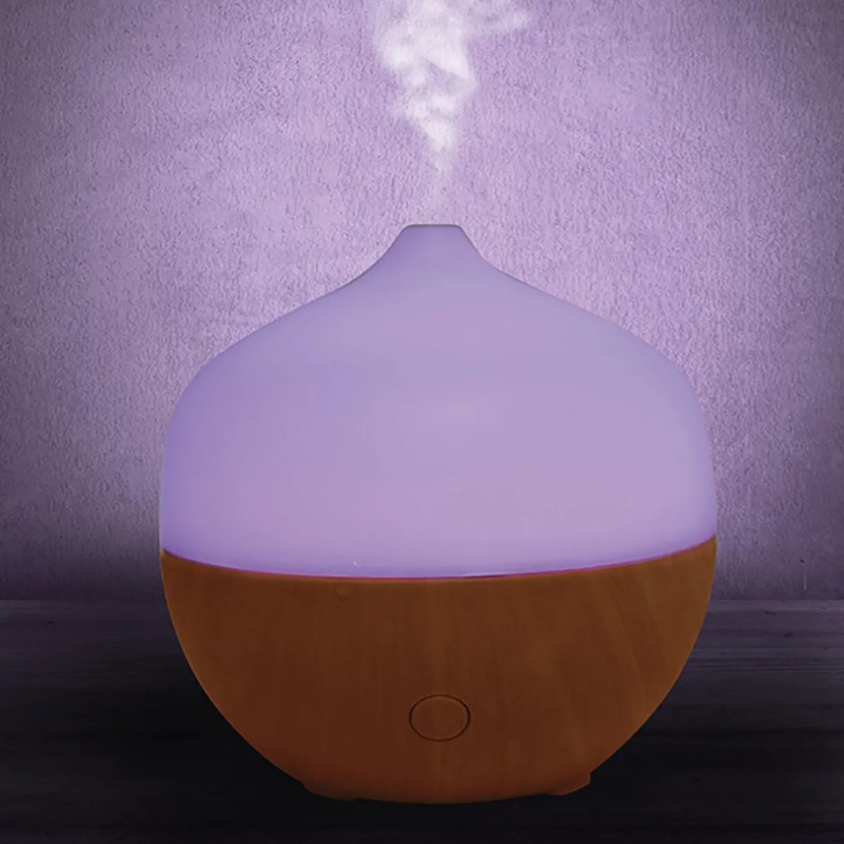 Diffuseur d'huilles essentielles lumineux aux couleurs changeantes < Gifi Online