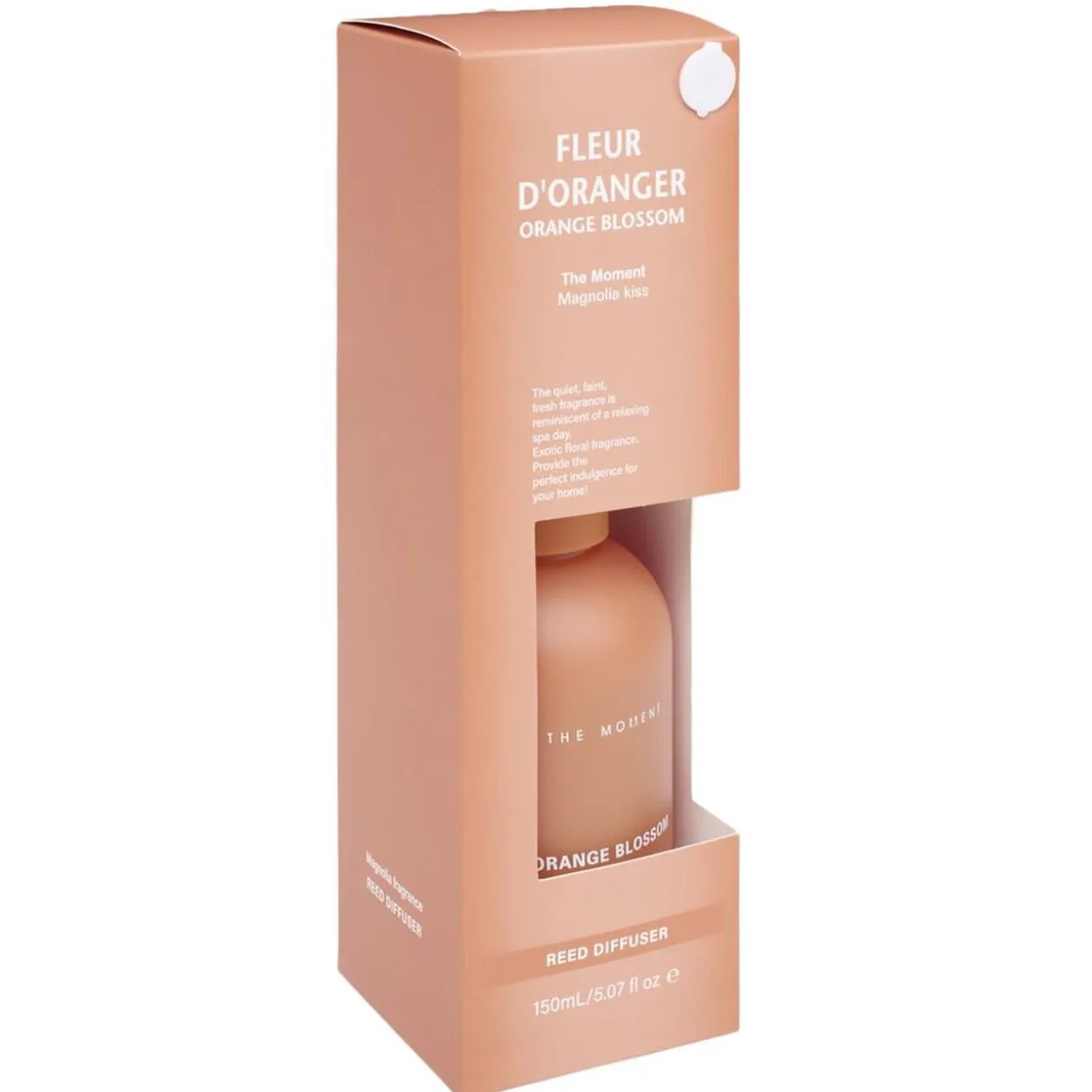 Diffuseur en verre coloré mat Ø7,5xH11cm (3 modèles)