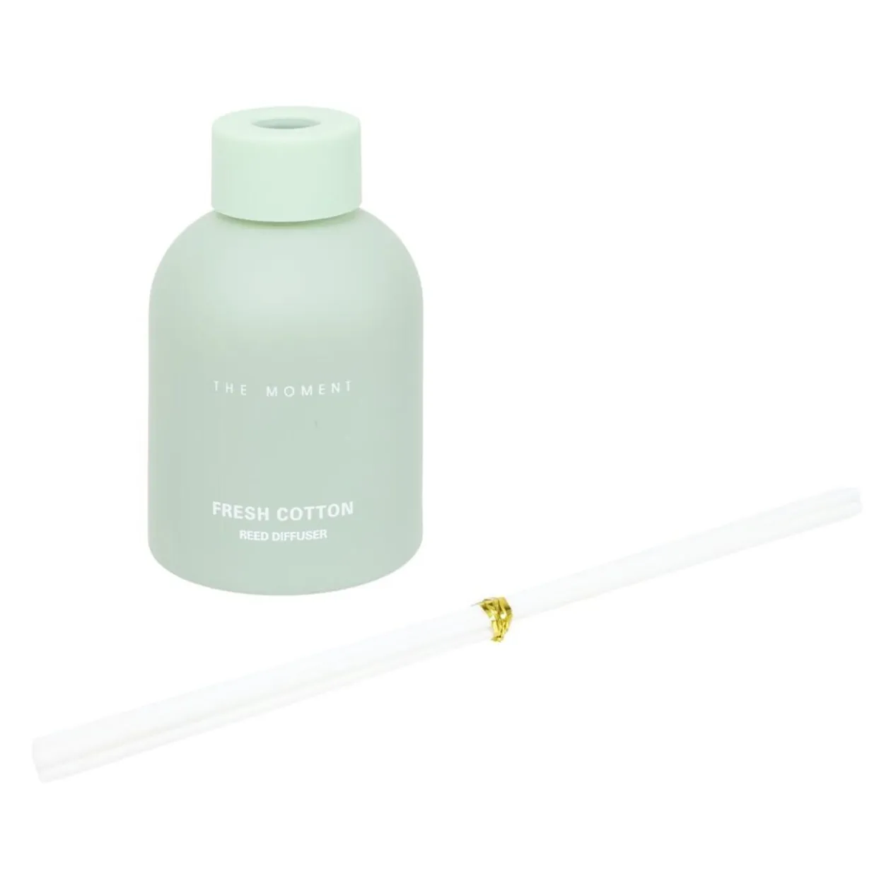 Diffuseur en verre coloré mat Ø7,5xH11cm (3 modèles)