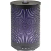 Diffuseur ultrasonique lumineux Mességué cylindrique noir 120 ml