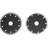 Disque diamant acier 125mm x2 < Gifi New