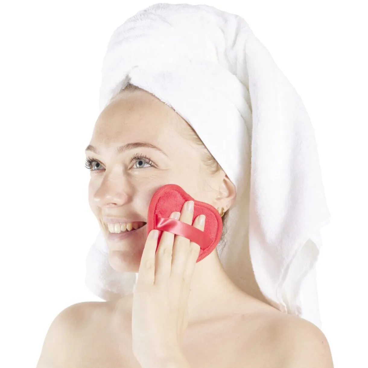 Disques démaquillants x3 forme coeur < Gifi