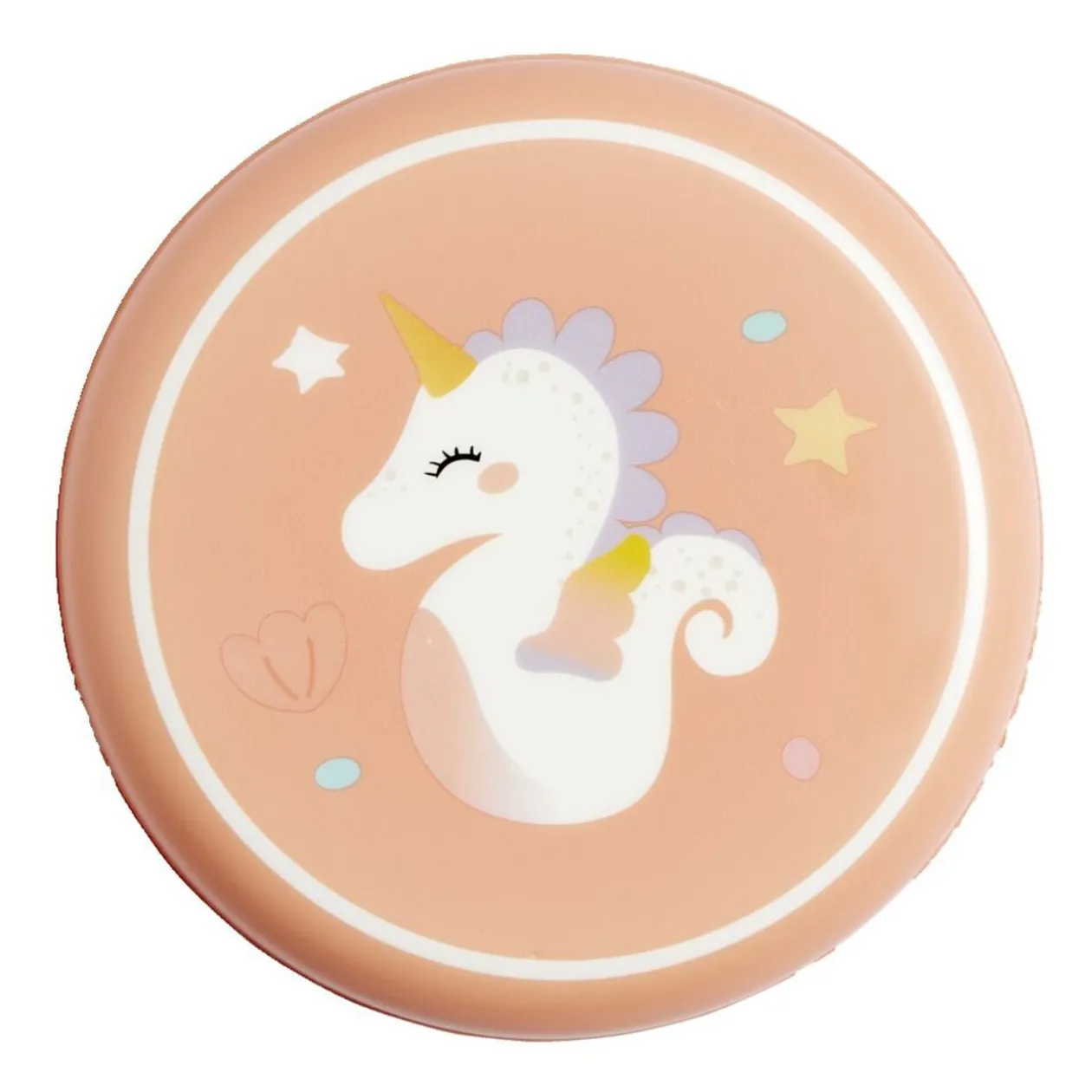 Disque volant souple motif licorne Ø16cm
