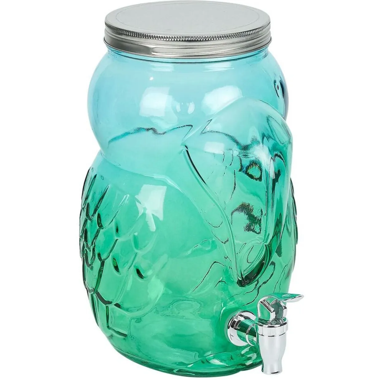 Distributeur de boisson forme toucan verre 4,2L < Gifi