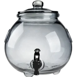 Distributeur de boisson Halloween 5,8L marmite verre transparent Ø23xH25,5cm