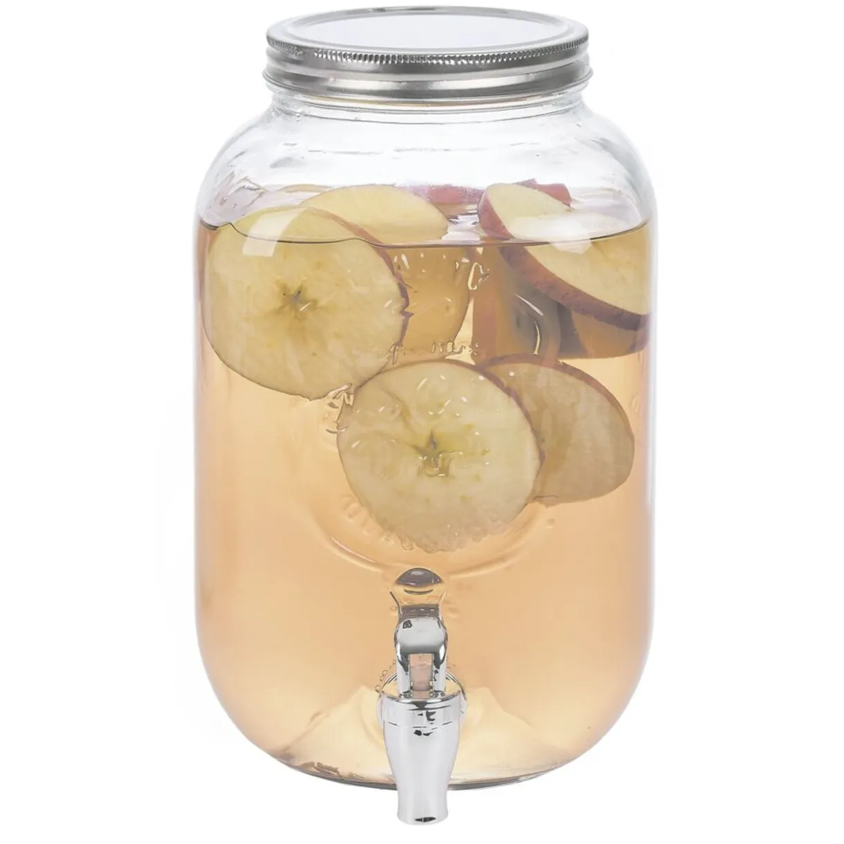 Distributeur de boisson 4L en verre Ø16xH25cm < Gifi Best