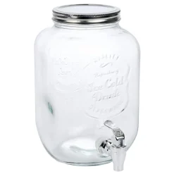 Distributeur de boisson 4L en verre Ø16xH25cm < Gifi Best