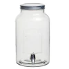 Distributeur de boisson verre couvercle métal 5.5 L