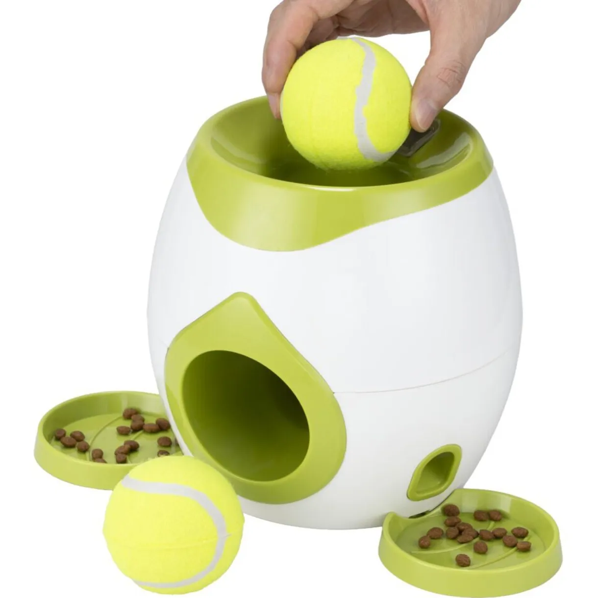 Distributeur de friandises interactif pour chien avec balle incluse Ø18xH28cm < Gifi Best