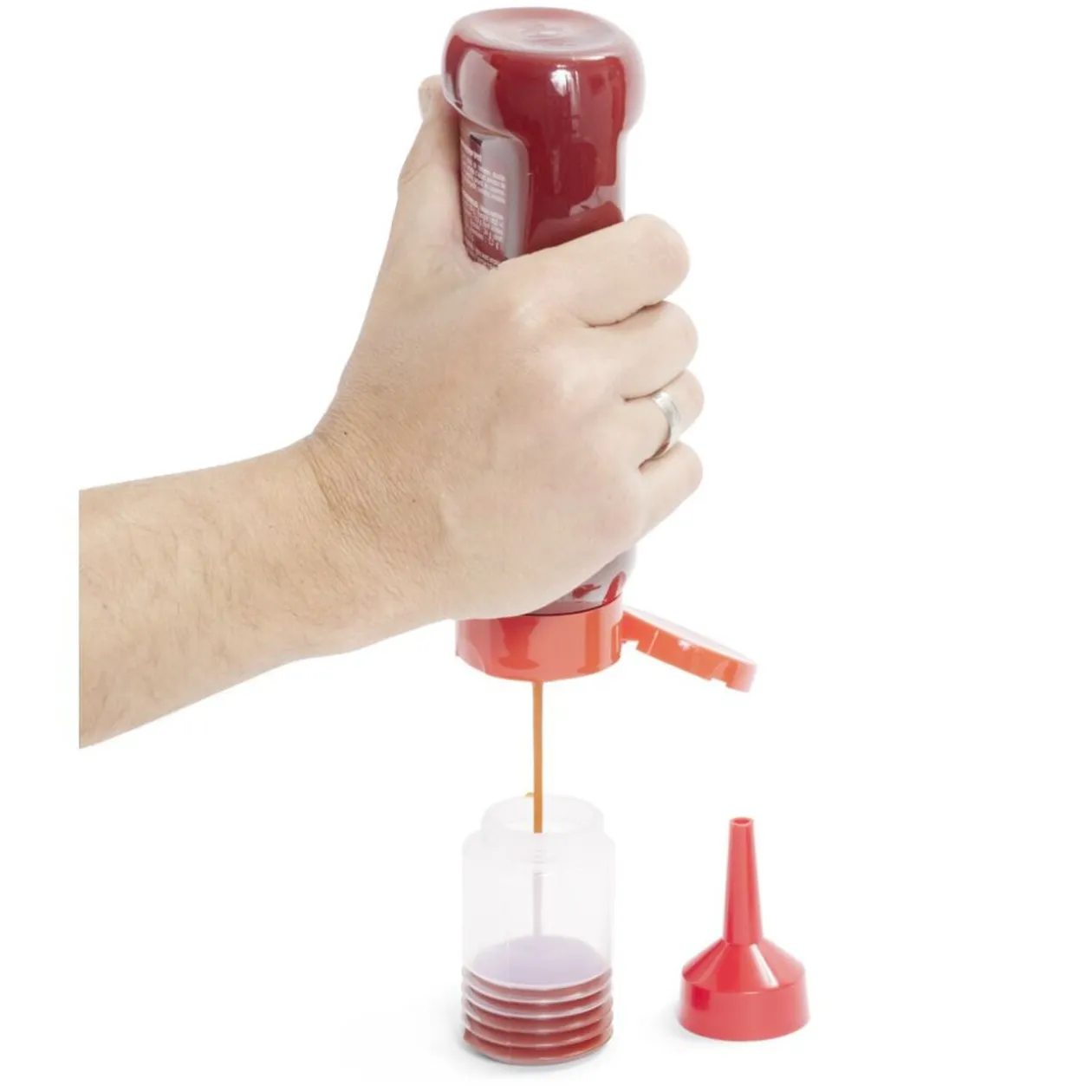 Distributeur de sauce en forme de pistolet l23cm