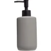 Distributeur de savon céramique gris Ø7xH18,5cm < Gifi Clearance