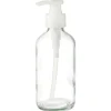 Distributeur de savon 200ml en verre et plastique gris Ø6xH17cm < Gifi Hot