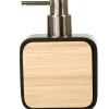 Distributeur de savon noir et bois < Gifi Discount