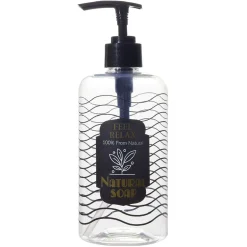 Distributeur de savon plastique imprimé 500 ml