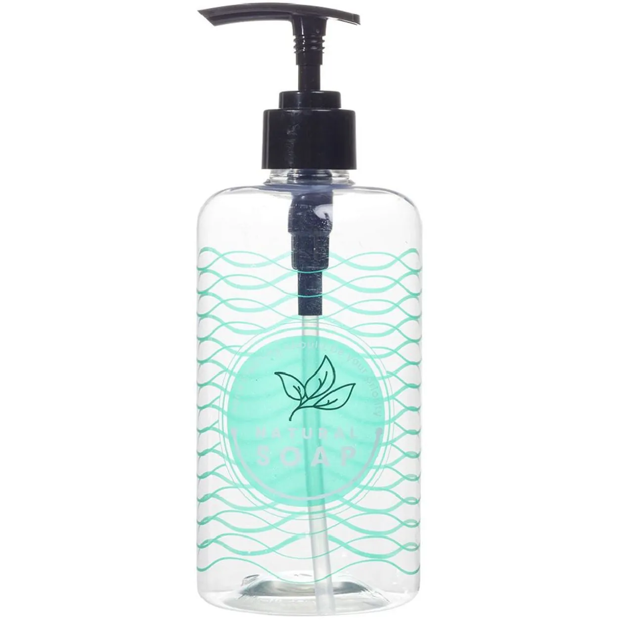 Distributeur de savon plastique imprimé 500 ml