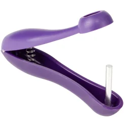 Dénoyauteur manuel 8,5x13cm acier et plastique violet