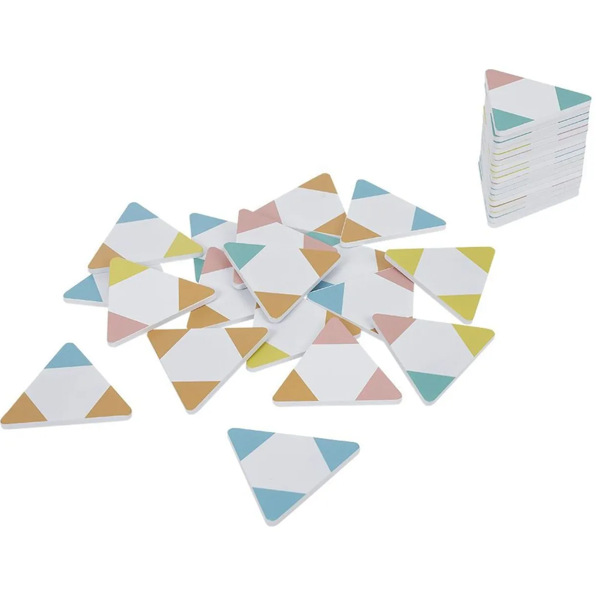 Dominos triangulaires XL en bois < Gifi