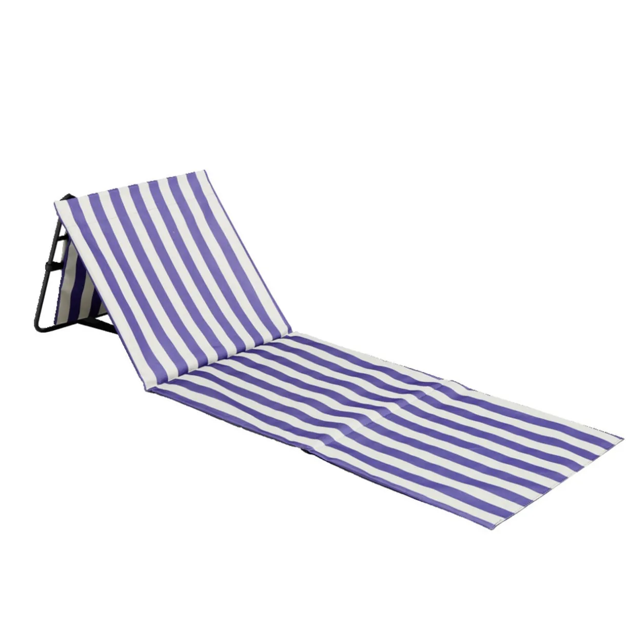 Dossier de plage marinière bleu et blanc 143x51xH41cm < Gifi New