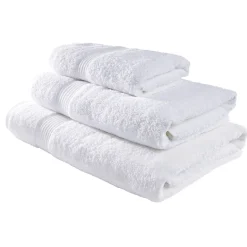 Drap de bain maxi 90x150cm coton blanc craie < Gifi