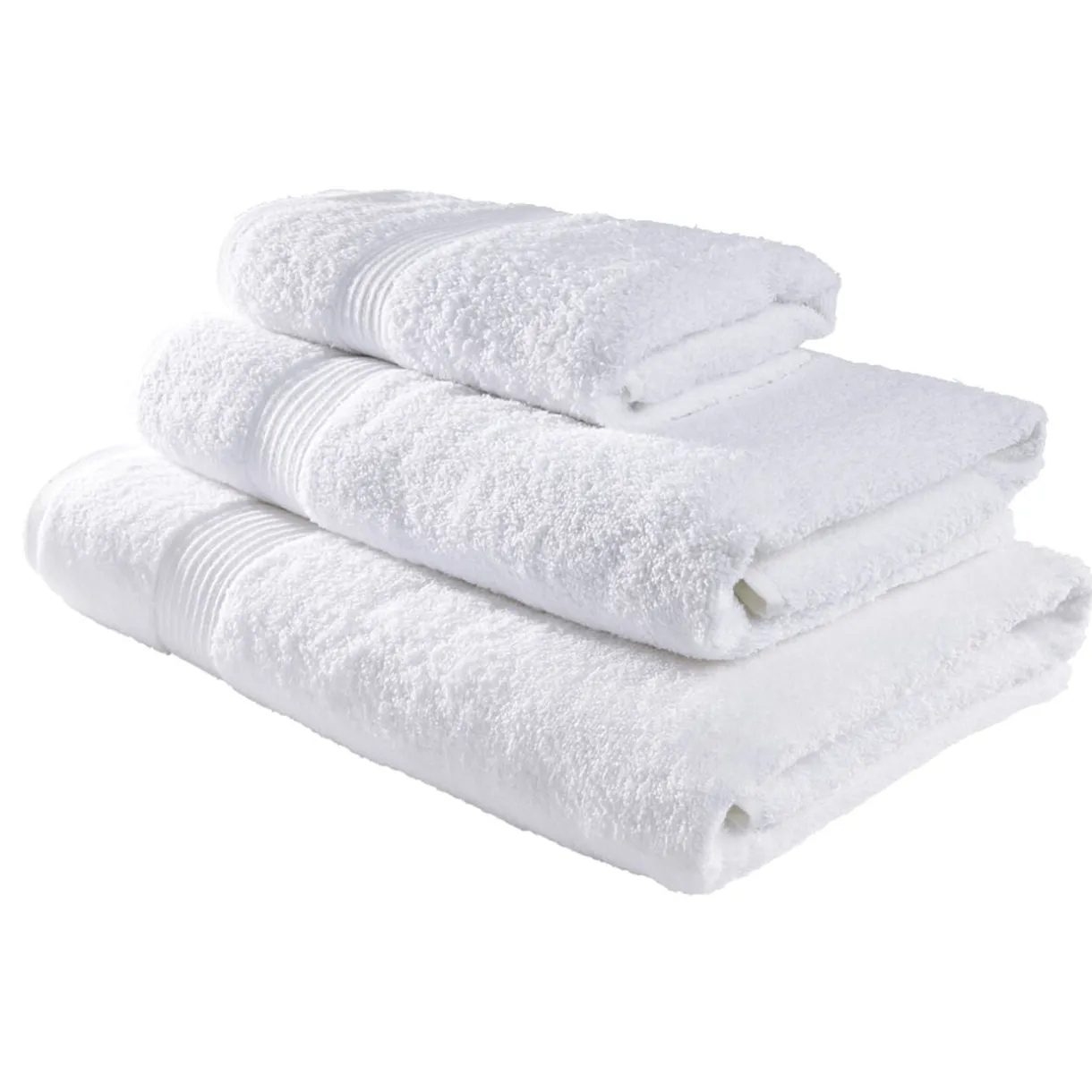 Drap de bain maxi 90x150cm coton blanc craie < Gifi