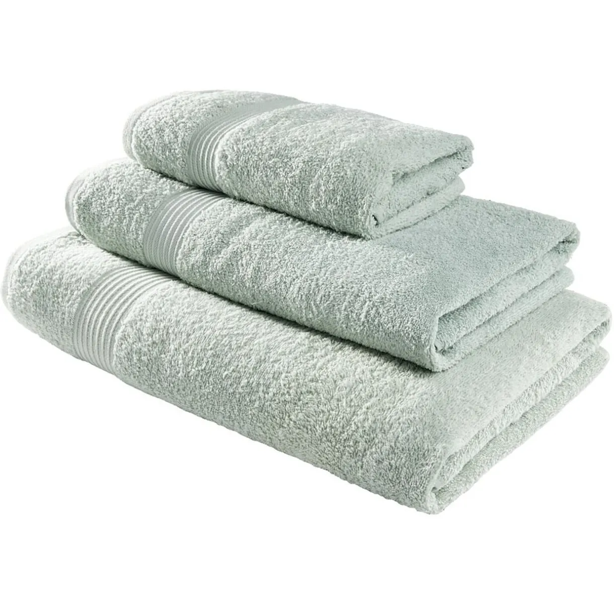 Drap de bain maxi 90x150cm coton vert céladon < Gifi Hot