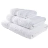 Drap de bain 70x130cm coton blanc craie < Gifi Outlet