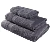 Drap de bain 70x130cm coton gris fusain < Gifi Clearance