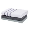 Drap de douche 100% coton 70x130cm - 3 modèles < Gifi Outlet