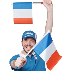 Drapeau avec embout lumineux supporter France < Gifi Clearance