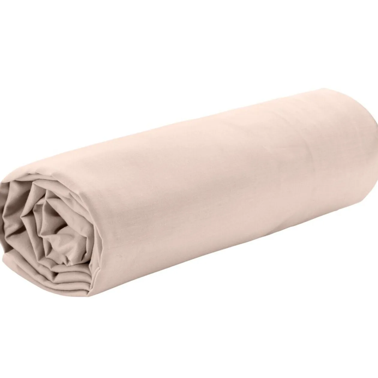 Drap housse 2 personnes 140x200cm rose