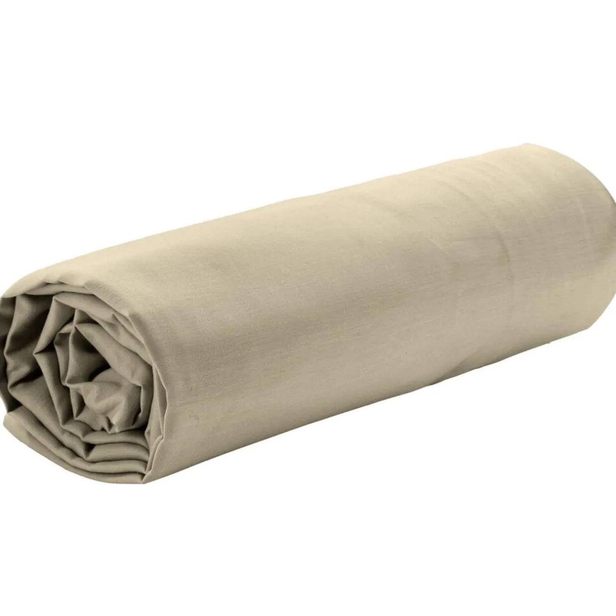 Drap housse 1 personne 90x200cm polyester uni taupe < Gifi Sale