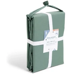 Drap housse 90x190cm 100% coton percale vert < Gifi Outlet