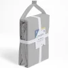 Drap housse 90x190cm polycoton gris < Gifi Hot
