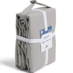 Drap plat 240x300cm 100% coton gris clair < Gifi Online