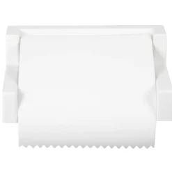 Dérouleur papier toilette blanc