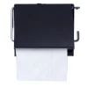 Dérouleur papier toilettes noir < Gifi
