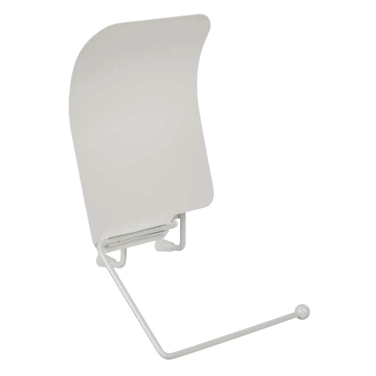 Dérouleur papier toilette à ventouse gris
