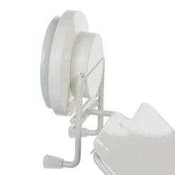 Dérouleur papier toilette à ventouse gris