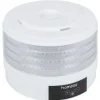 Déshydrateur alimentaire Homday 350W ABS blanc Ø30cm < Gifi New