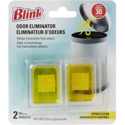 Désodorisant poubelle parfum citron x2