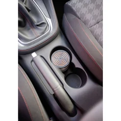 Désodorisant pour voiture x2 forme ronde senteur citron Ø7xH3,5cm
