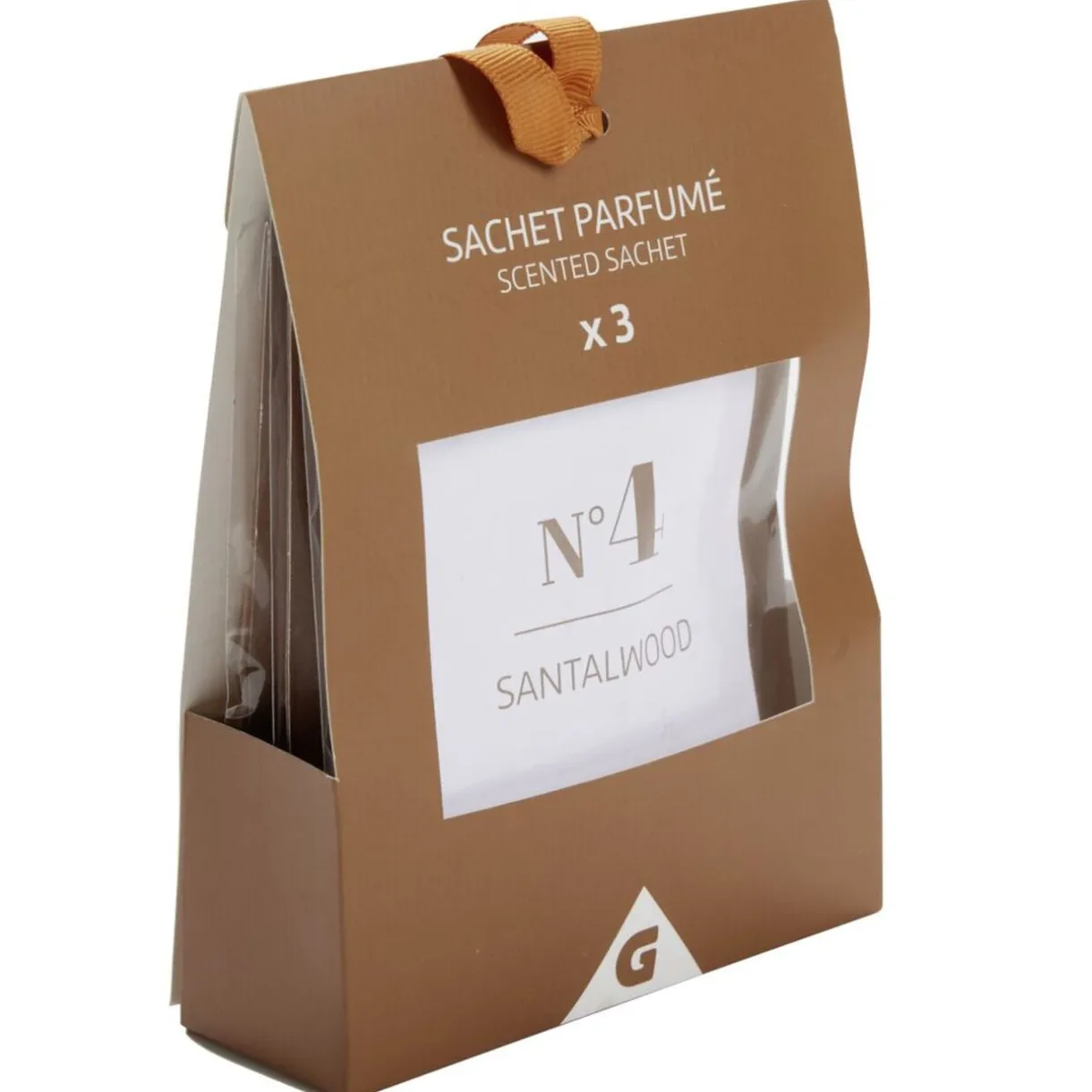 Désodorisant sachet parfumé x3 senteur bois de santal 3x5gr < Gifi