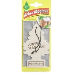 Désodorisant voiture arbre magique senteur noix de coco < Gifi Online