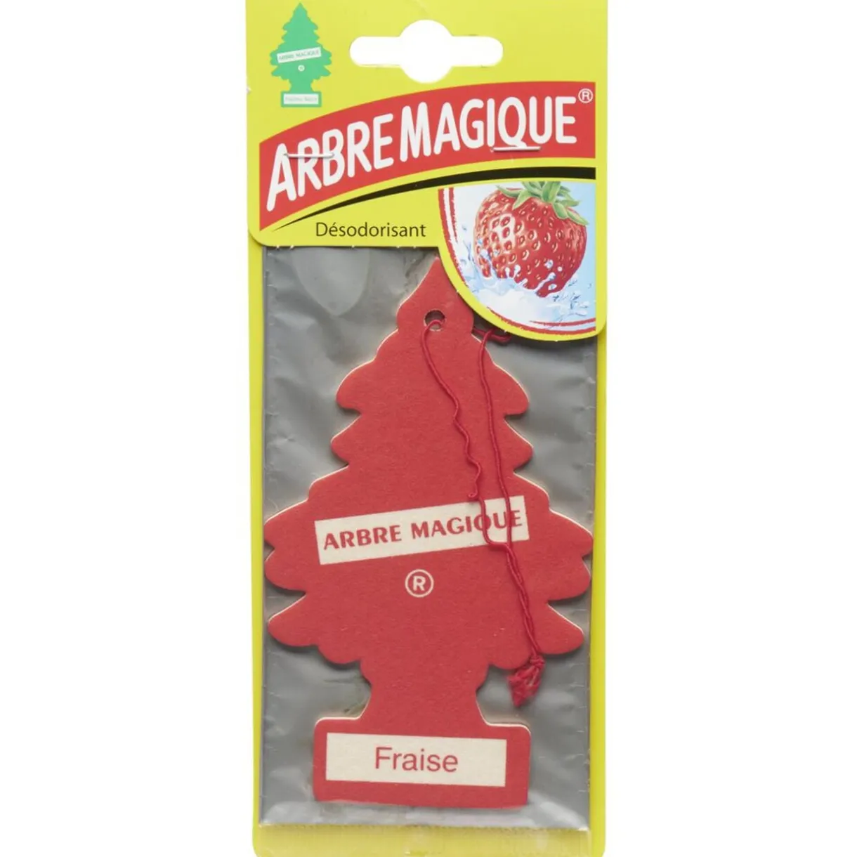 Désodorisant voiture arbre magique senteur fraise < Gifi Discount