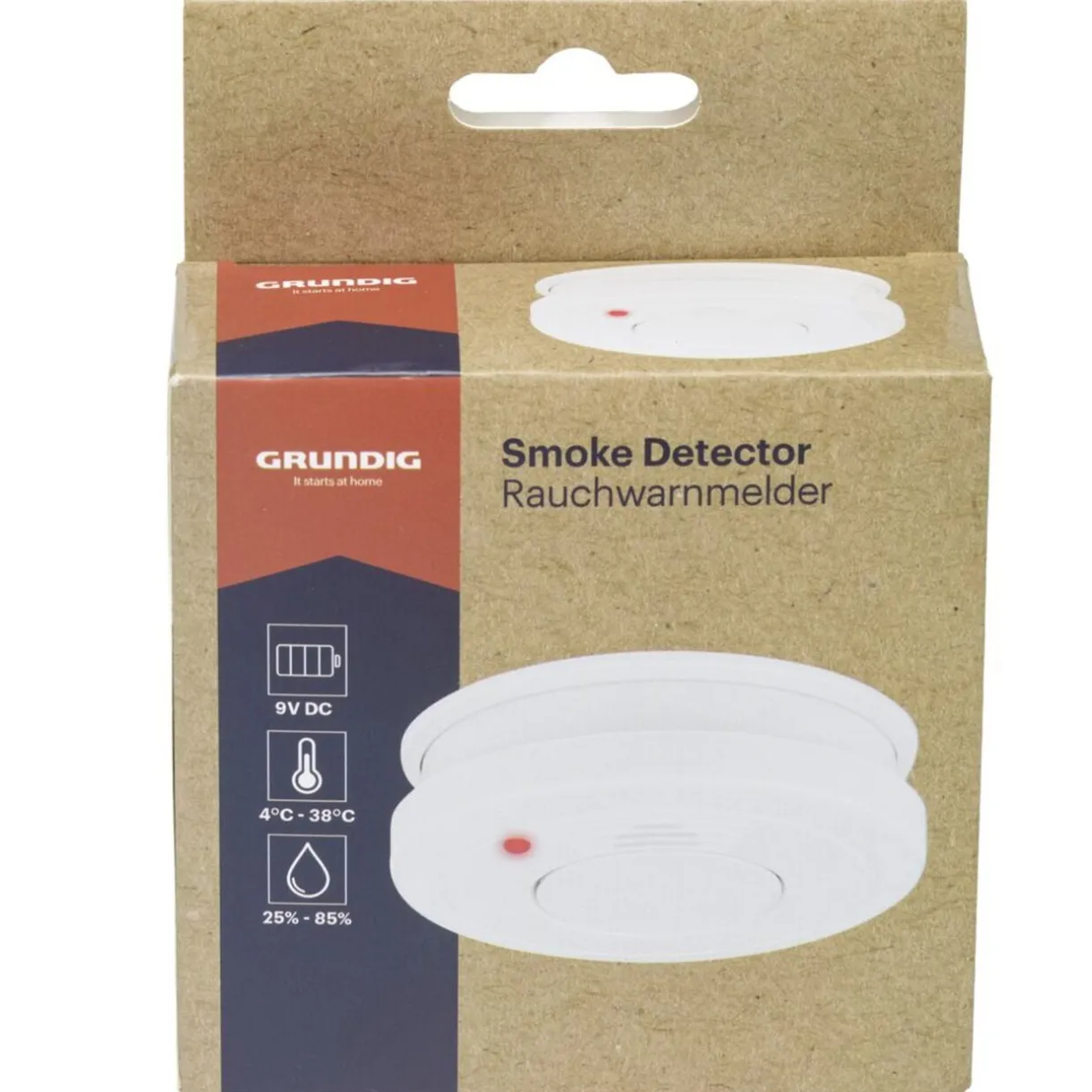 Détecteur de fumée Grunding 20-40m² < Gifi Hot