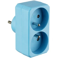 Duplite 2 prises 16 A blanc < Gifi Outlet