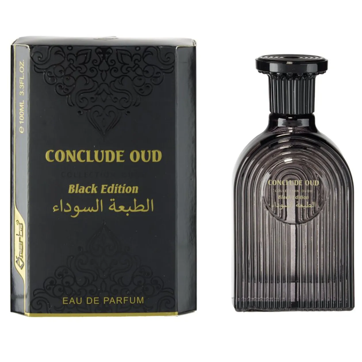 Eau de parfum femme Conclude Oud black édition flacon 100ml